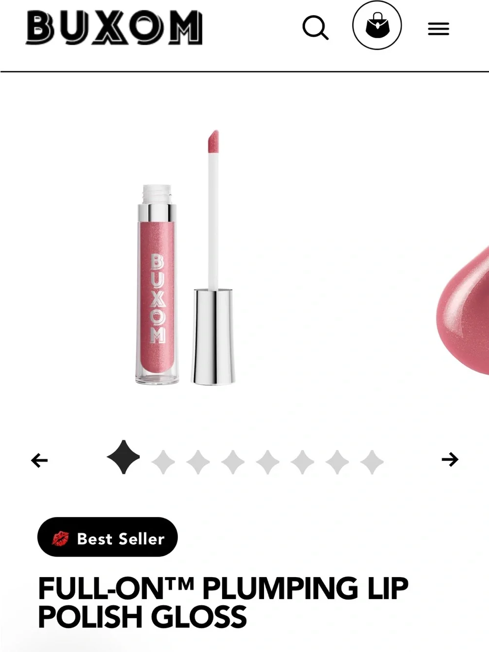 Buxom Full-On Plumping Lip Polish — Dolly Mauve Pink